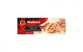 Walker's Toffee & Pecan Biscuits   Box  150 grams